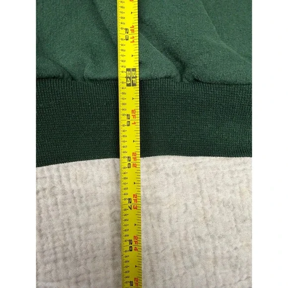 Vintage Jerzees GreenBay Packers Sweatshirt Green Size L - Picture 6 of 7